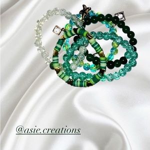 Green five piece set